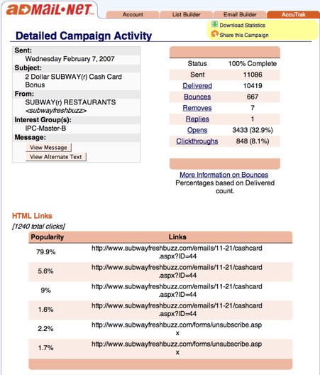 AccuTrak Example