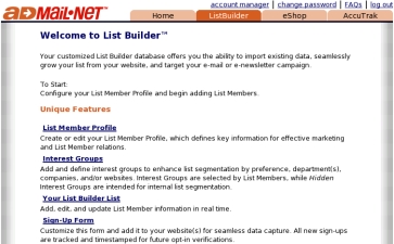List Builder Example